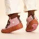Affenzahn Zapato barefoot de transición vegano Knit Happy Deer