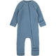 Mikk Line Mono para bebé de lana merina Wool Baby Suit Blue Melange