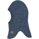 Mikk-Line Pasamontañas de lana infantil Wool Fullface Blue Melange