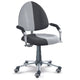 Mayer Silla de oficina ergonómica evolutiva Freaky, Gris/Antracita