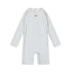 Konges Sløjd Traje de baño infantil   Aster Tea Stripe