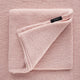 LullaLove  manta/chal de lana merino rosa empolvado, rosa empolvado