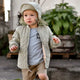Mikk Line  Sombrero infantil con protección para el cuello, blanco