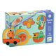 Djeco Puzzle  para niños dúo Vehículos