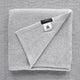 LullaLove Manta/chal de lana merino  gris, gris niebla