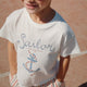 Konges Sløjd Camisa   para niño Era Blanco roto/Marinero