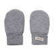Huttelihut Guantes de lana para bebés , gris medio jaspeado