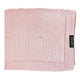 LullaLove Manta de lana merino Popcorn Rosa empolvado 80x100 cm