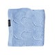 LullaLove Manta de bambú para todo el año estampado concha Azul