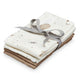 Cam Cam Copenhagen  Paquete de 4 pañales de muselina GOTS Mix Dreamland Camel