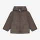 Huttelihut Chaqueta infantil de lana merino Brown Melange
