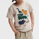Liewood  Camiseta  para niño Apia Placement Dinosaurs / Sandy