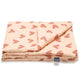 La Millou Manta para bebé  Bamboo Heartbeat Rosa L 110 x 140 cm
