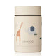Liewood  Termo para almuerzo infantil  Safari Sandy mix