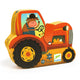 Djeco Puzzle  para niños Tractor - 16 piezas