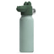 Liewood  Botella térmica para niños  con cabeza de cocodrilo, 350 ml, Falk Peppermint / Garden green