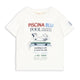 Konges Slojd Camiseta manga corta niño Era Off White/Piscina