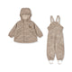 Konges Slojd set de lluvia para niños Palm Stripe La Mer