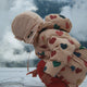 Konges Slojd gorro de niña Juno Cameo Rose