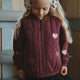Bomber infantil Konges Slojd con lentejuelas Juno Decadent Chocolate