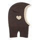 Konges Slojd jersey chimenea infantil Collette marrón chocolate