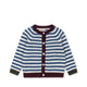 Konges Sløjd Cárdigan infantil Belou Autumn Stripe