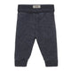 Huttelihut Pantalón de chándal de lana Wollfleece Ombre Blue Melange