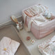 Cam Cam Copenhagen Organizador de pañales Classic Stripes Rose