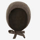 Huttelihut Gorro de bebé de forro polar de lana Wollfleece, Brown Melange