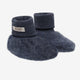 Huttelihut Patucos para bebé de lana merina Ombre Blue Melange