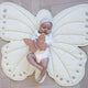 Cam Cam Copenhagen Colchoneta para bebé en forma de mariposa Blanco roto