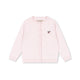 Konges Sløjd Jersey infantil cárdigan Cathy Veiled Rose