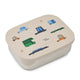 Liewood fiambrera infantil Arthur coches estampados / Sandy