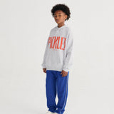 Bobo Choses Pantalones jogger infantiles estampados Cocoon de , color azul.