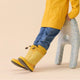 Affenzahn Botas de agua infantiles forradas barefoot veganas Puddly Tiger