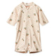 Liewood traje de baño de manga corta para niña Max Peach / Sea shell