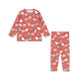 Konges Sløjd Conjunto infantil de blusa y pantalón Bow Ballerina Blush GOTS