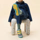 Affenzahn Zapato Barefoot Vegano de Transición Knit Happy Rhino