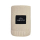 LullaLove Manta  Bamboo grande 100 x 120 cm, color beige café con leche