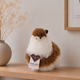 Inkari Peluche de alpaca Natural Macchiato 23 cm