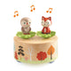 Djeco Caja de música de madera para niños Melody Of The Woods de 