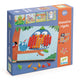 Djeco Set artístico  Puzzle mosaico Rigolo animales