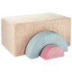 Wigiwama Puf para bebés  Playset Brown Sugar Rainbow