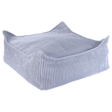 Wigiwama Puf para bebés  Square Ottoman Blueberry Blue
