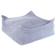 Wigiwama Puf para bebés  Square Ottoman Blueberry Blue