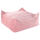 Wigiwama Puf para bebés  Square Otomano Rosa Mousse