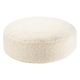 Wigiwama Puf infantil  Otomán Blanco crema