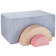 Wigiwama Puf para bebés  Playset Blueberry Blue Rainbow