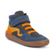 Froddo Zapatillas barefoot para niños, altas, Tex Go Denim Orange