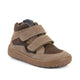 Froddo Zapatillas barefoot para niños, hasta el tobillo, Tex Autumn Camel